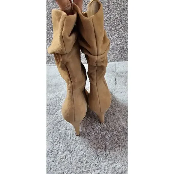 New Vince‎ Camuto VC-SONBELA Slouch Stiletto Pointed Toe Boots Sz 8.5 EU 39 - Picture 7 of 9